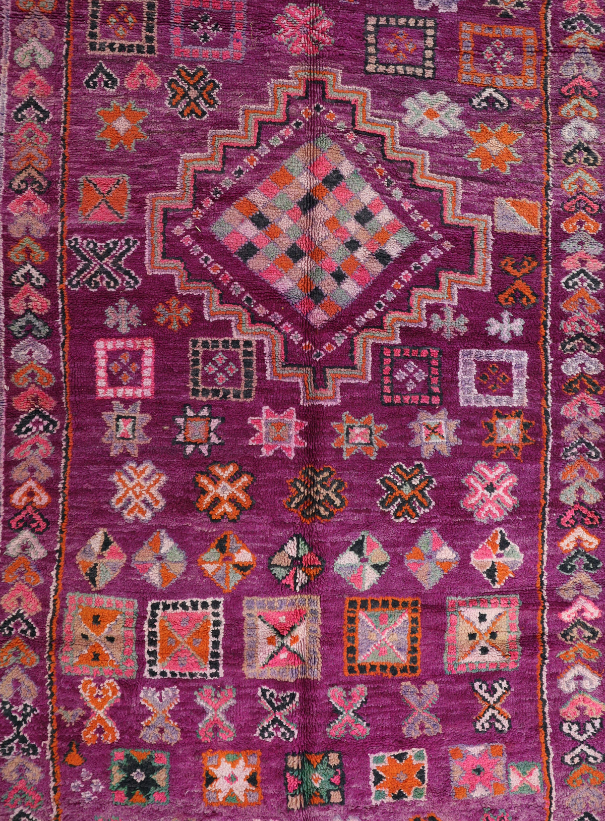 Amezrag Vintage Moroccan Rug 6'1" x 13'5"