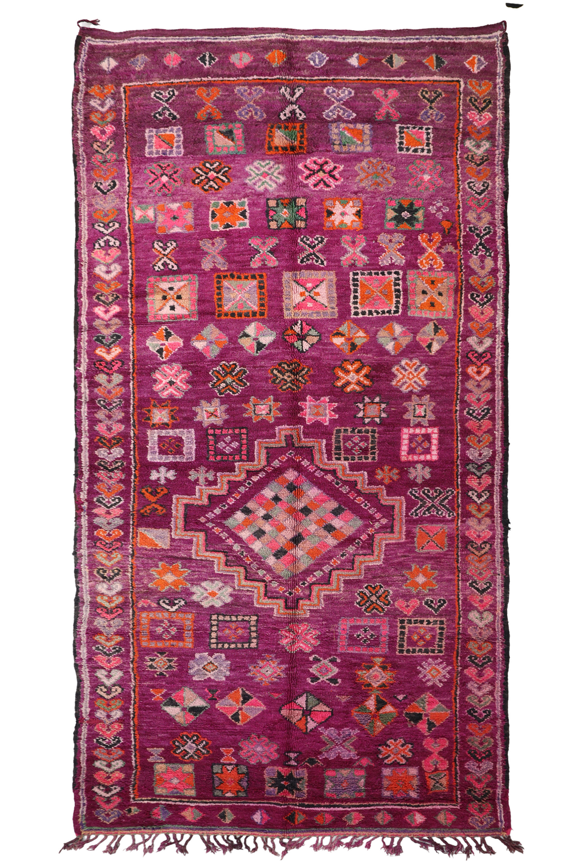 Amezrag Vintage Moroccan Rug 6'1" x 13'5"