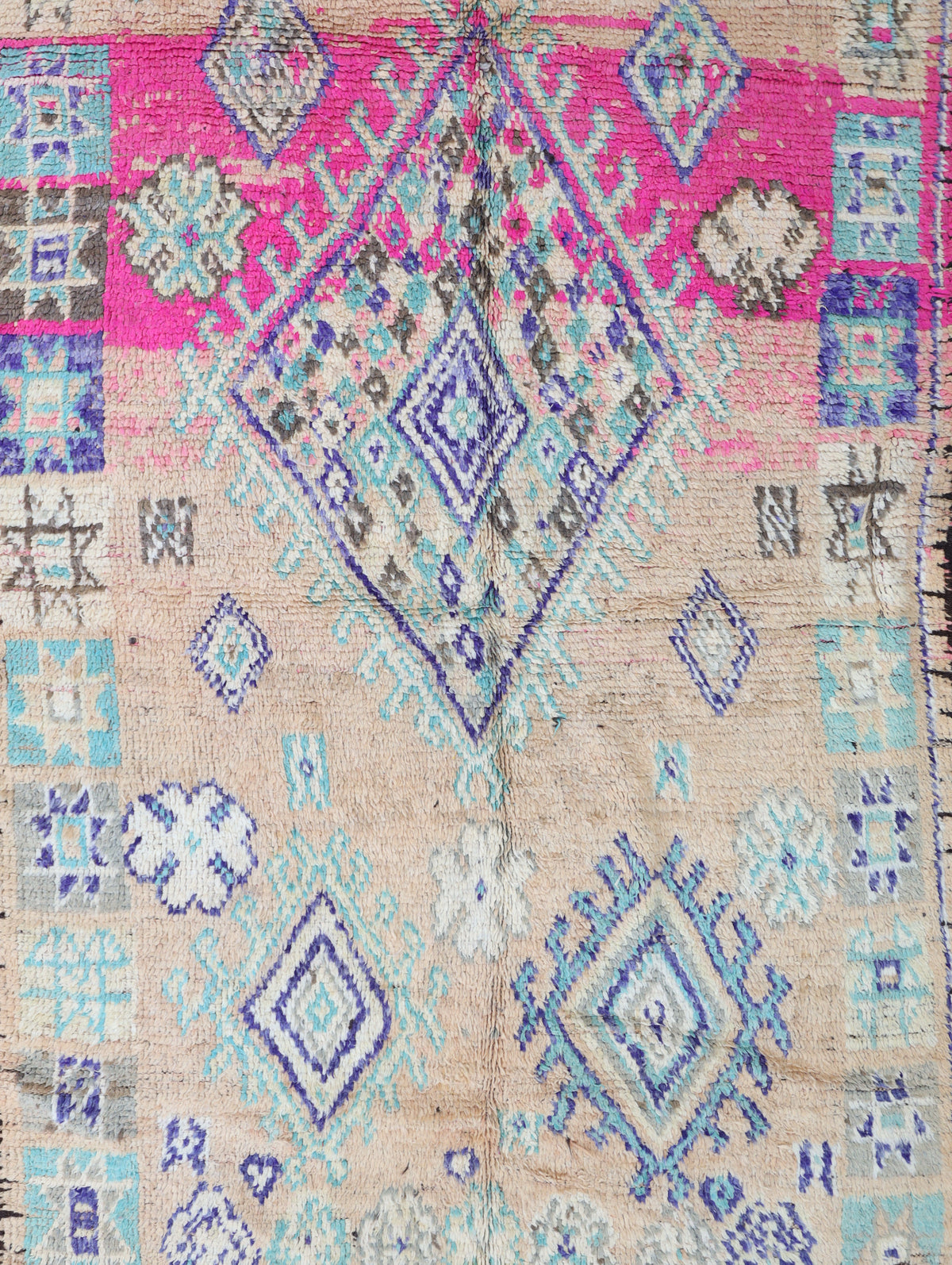 Awrigha Vintage Moroccan Rug 5'2" x 9'5"