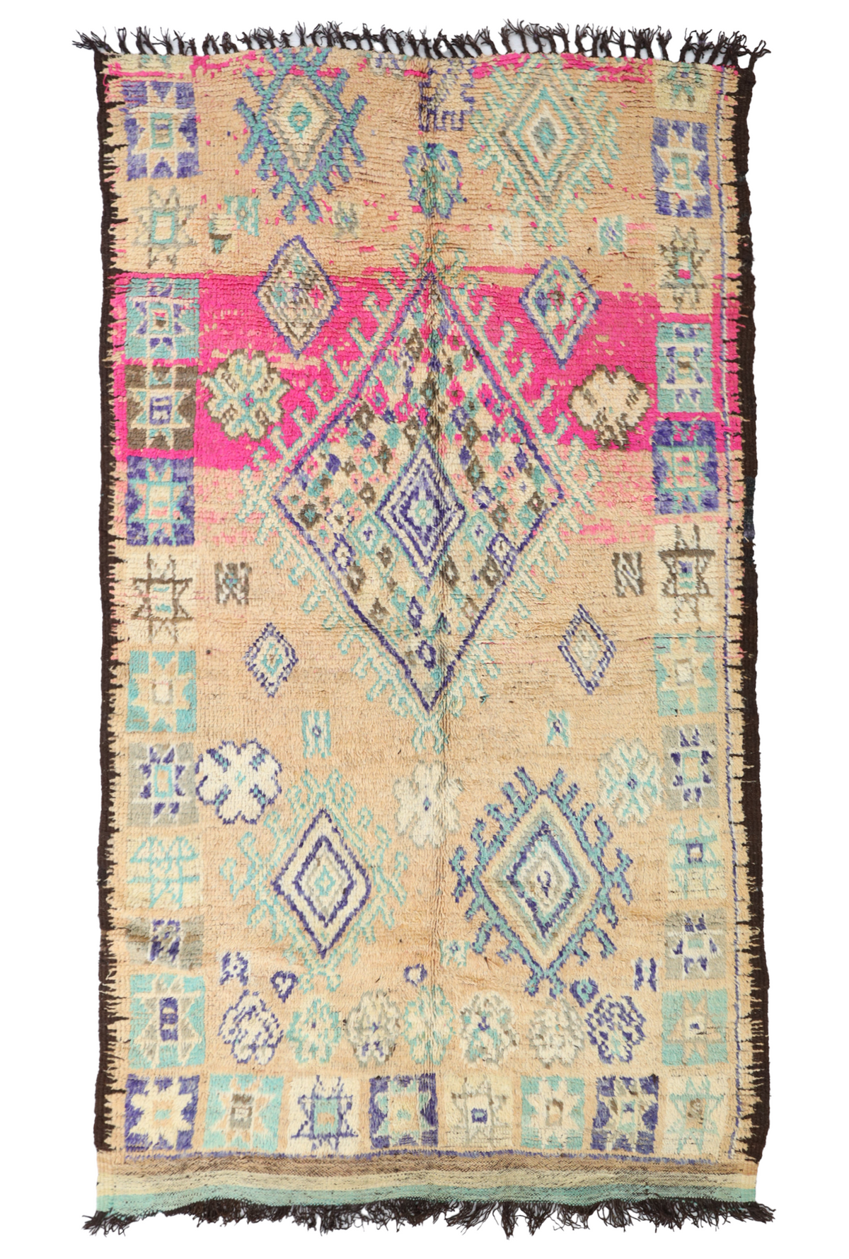 Awrigha Vintage Moroccan Rug 5'2" x 9'5"
