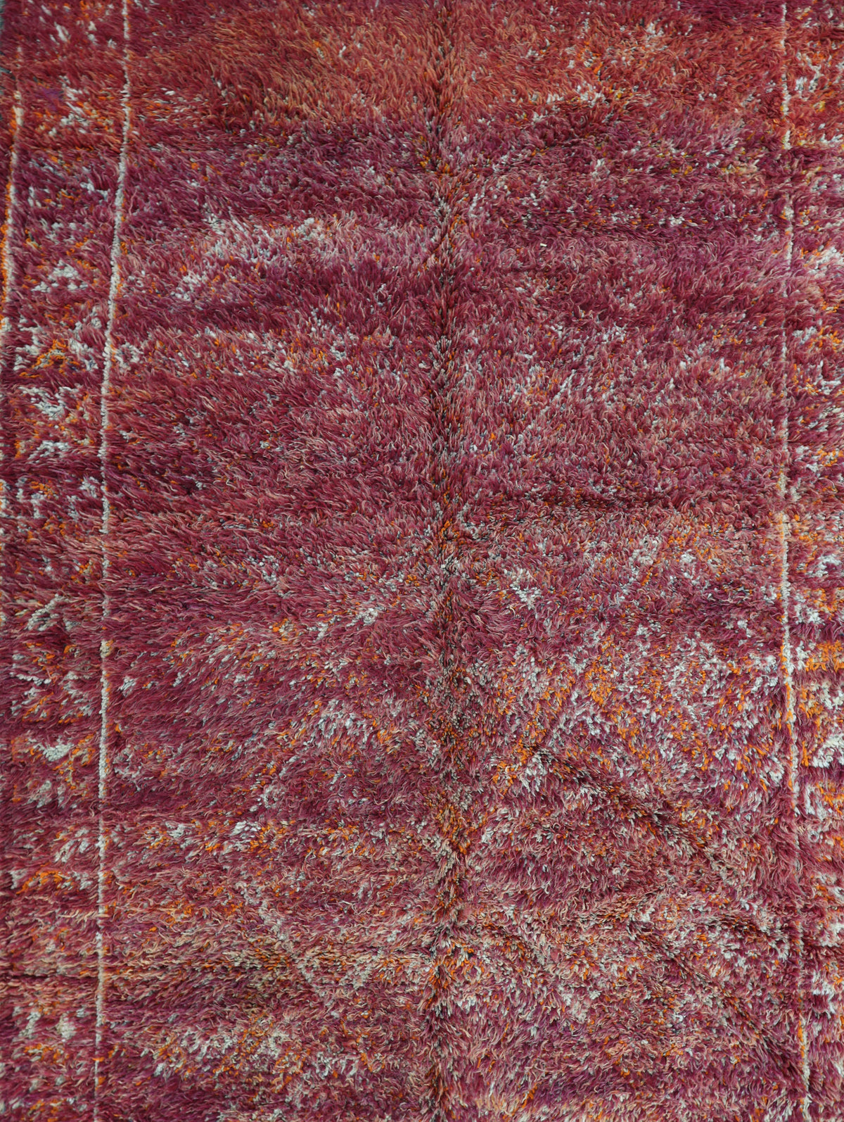 Azenzar Vintage Moroccan Rug 6'0" x 9'5"