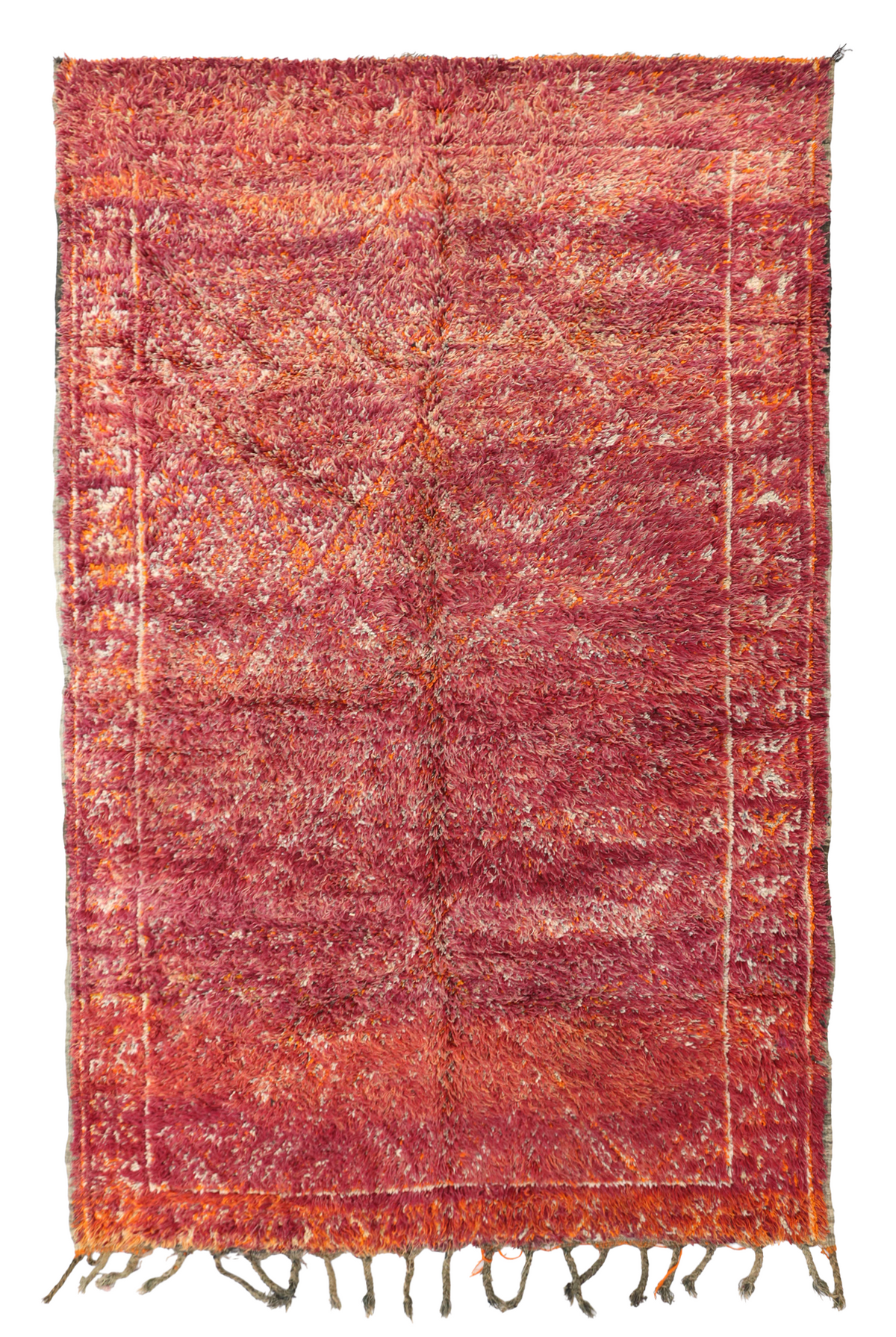 Azenzar Vintage Moroccan Rug 6'0" x 9'5"