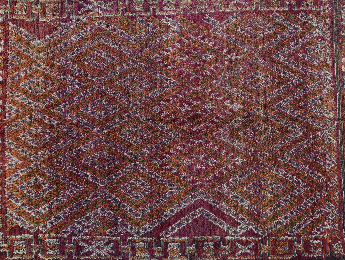 Kalzar Vintage Moroccan Rug  6'9" x 9'6"