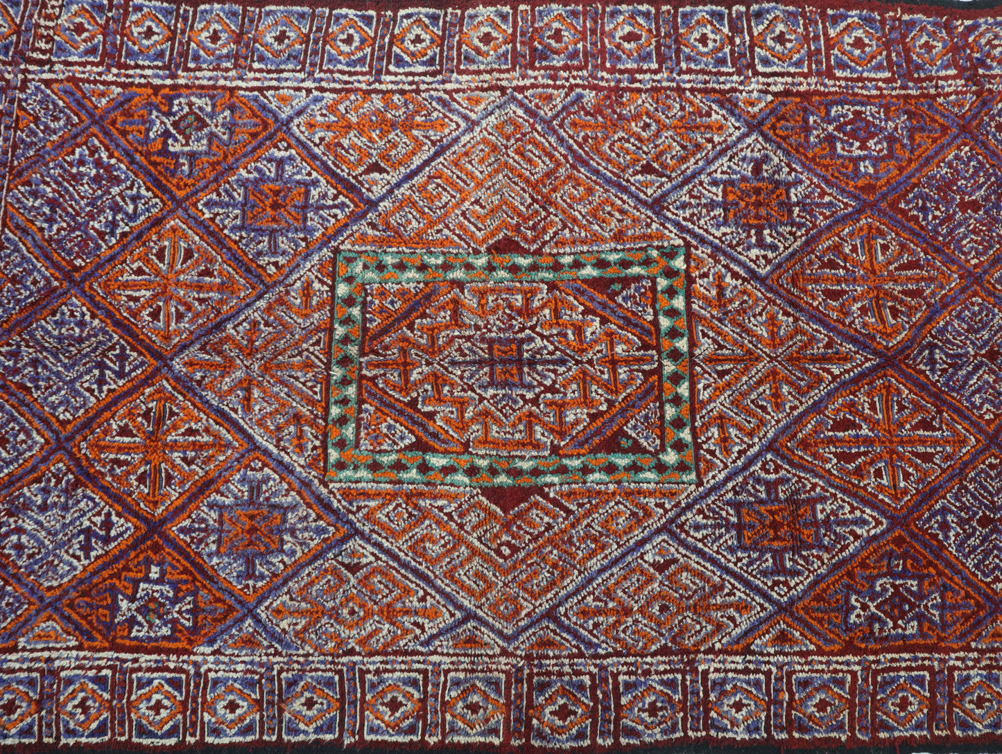 Kalismo Vintage Moroccan Rug  6'8" x 10'6"