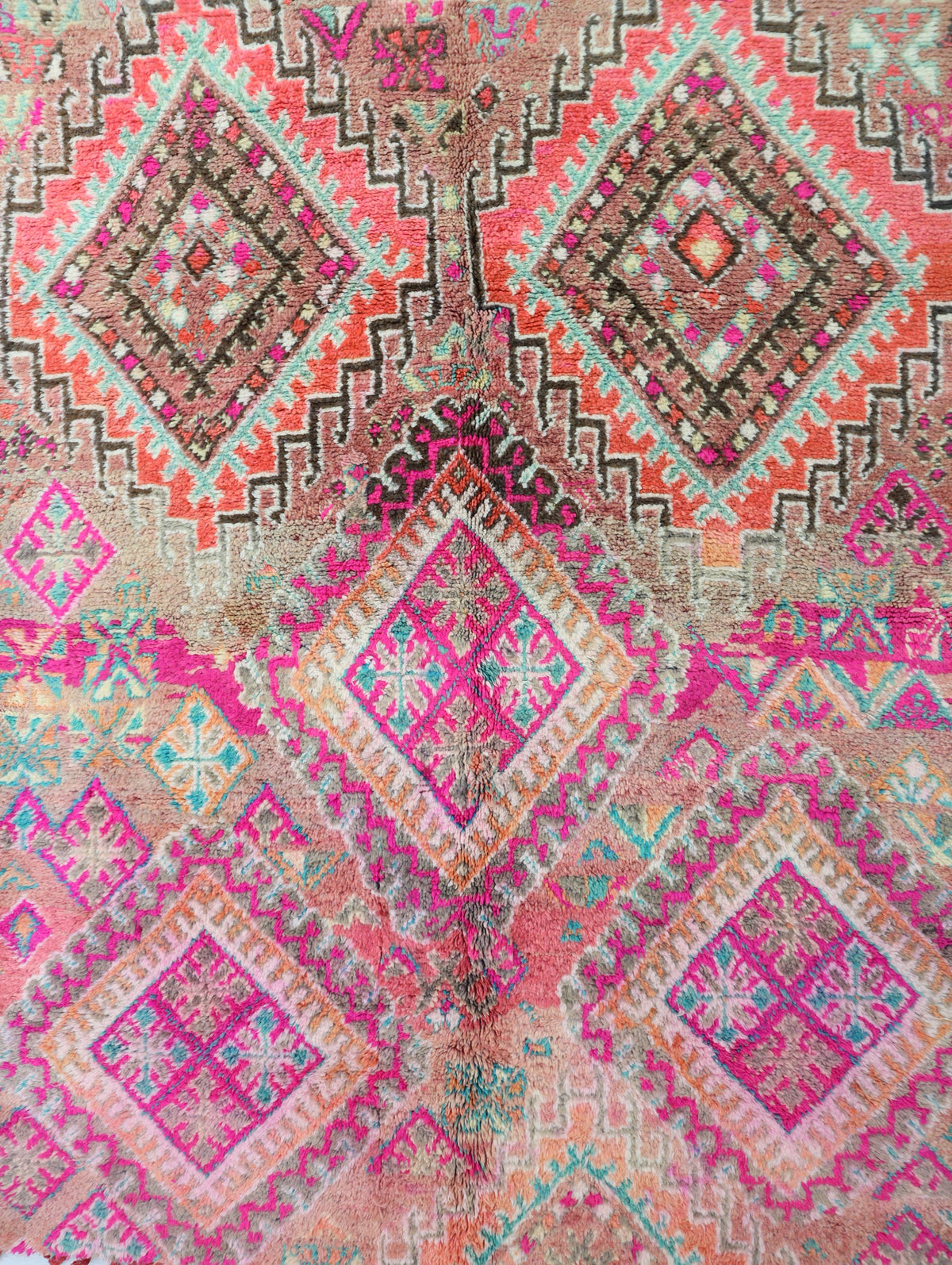 Usadden Vintage Moroccan Rug 6'3" x 8'5"
