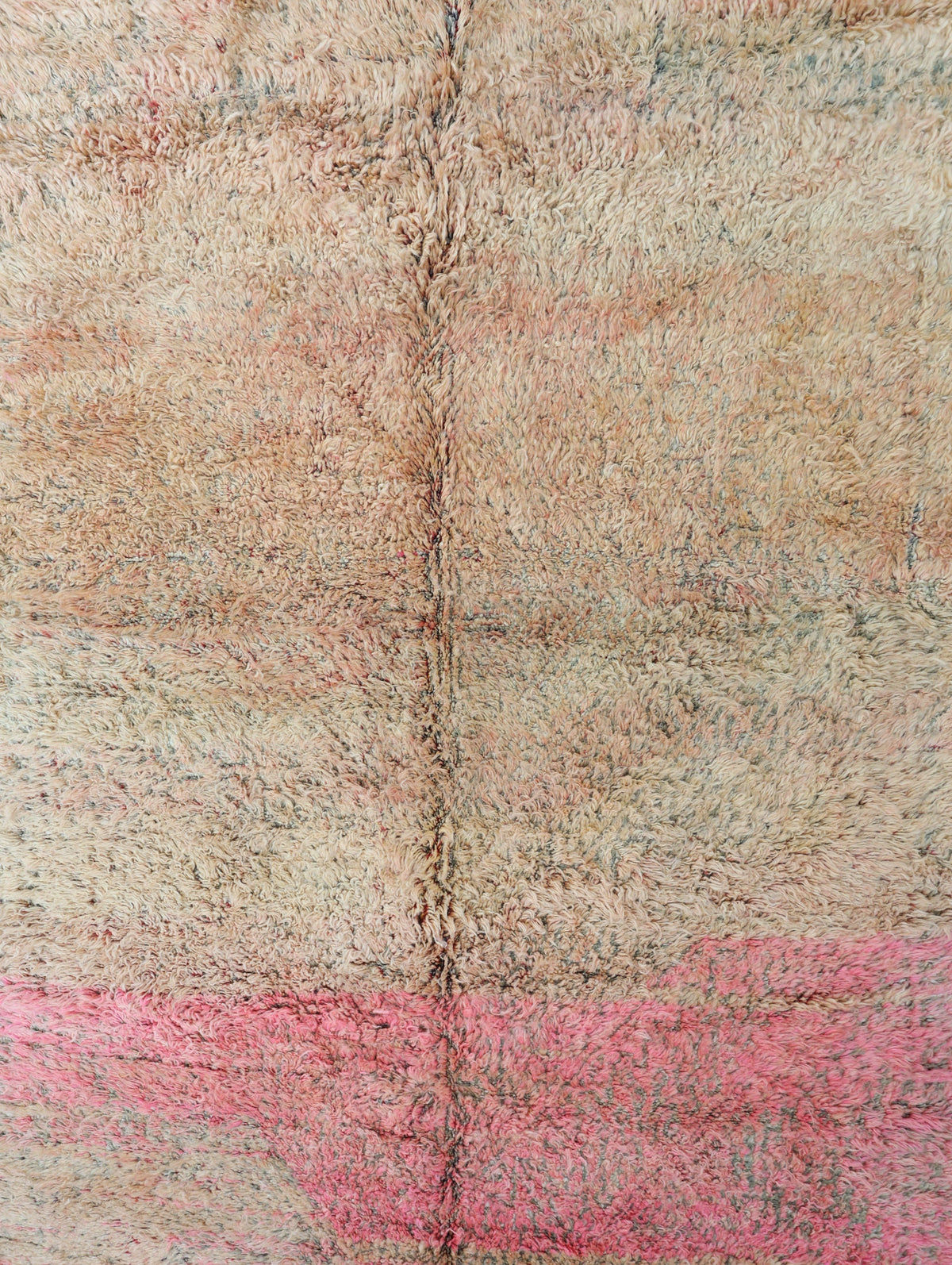 Ider Vintage Moroccan Rug 6'6" x 11'7"