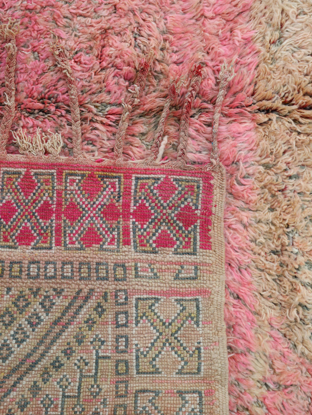 Ider Vintage Moroccan Rug 6'6" x 11'7"