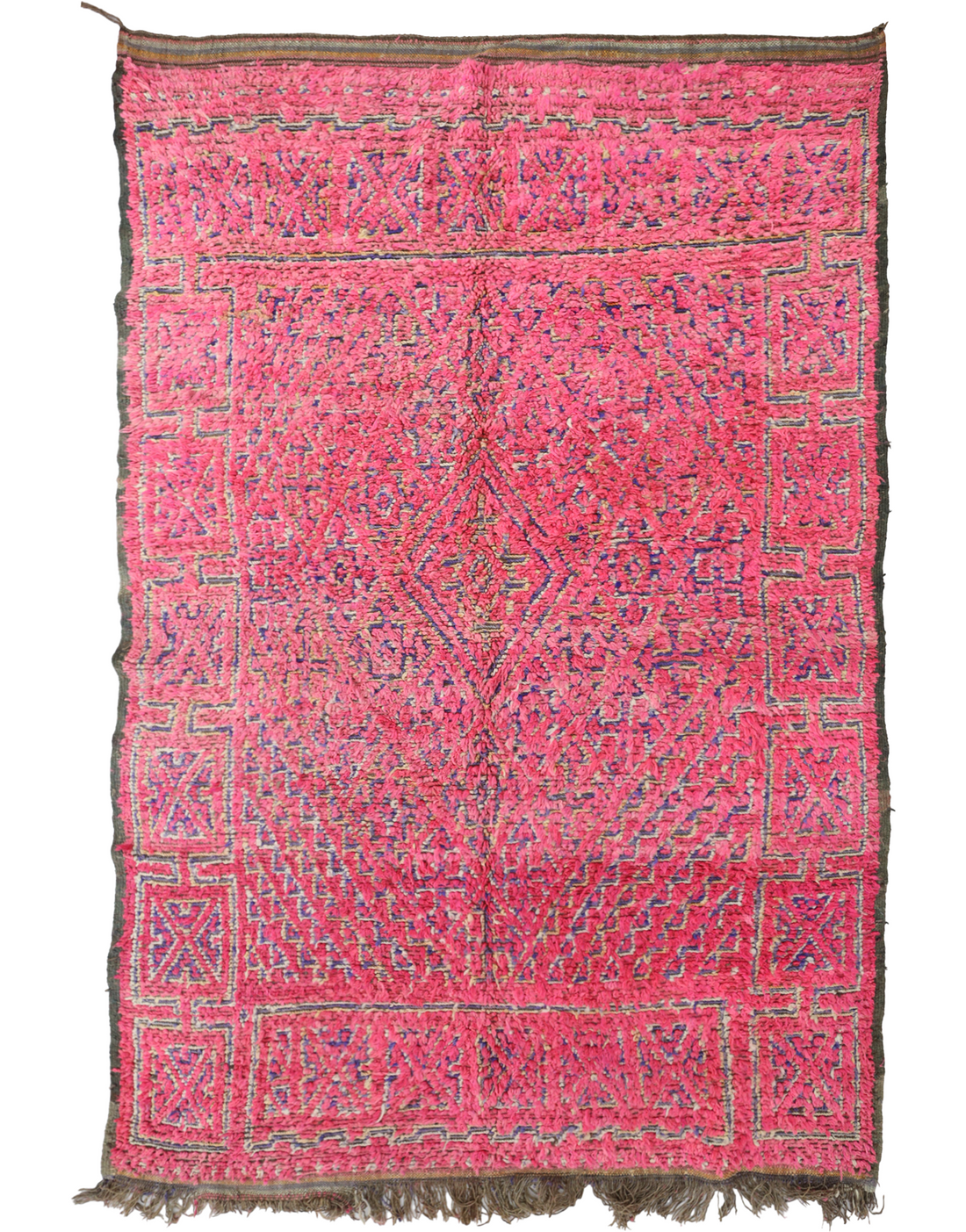 Asafu Vintage Moroccan Rug 6'1" x 9'5"