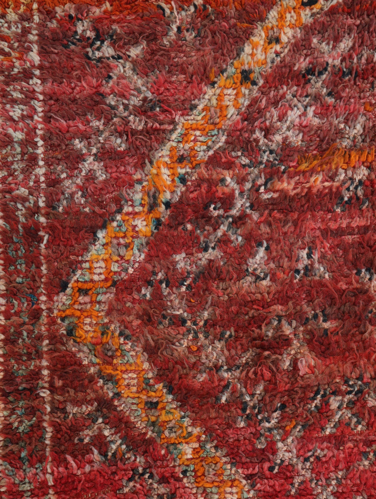Amghar Vintage Moroccan Rug 4'8" x 9'7"