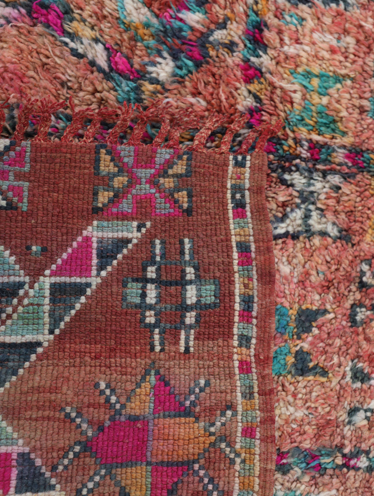 Amesnaw Vintage Moroccan Rug 6'2" x 10'1"