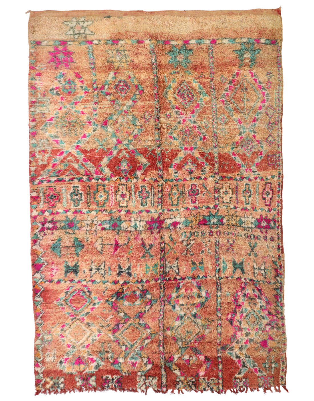 Amesnaw Vintage Moroccan Rug 6'2" x 10'1"