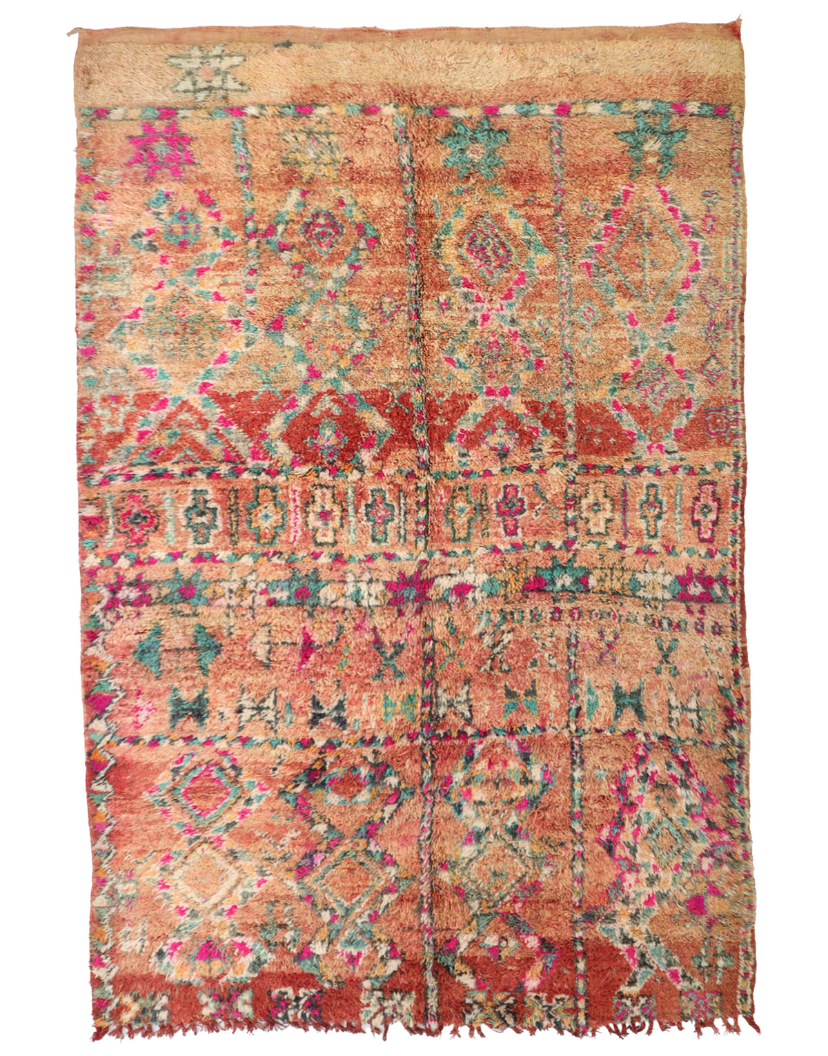 Amesnaw Vintage Moroccan Rug 6'2" x 10'1"