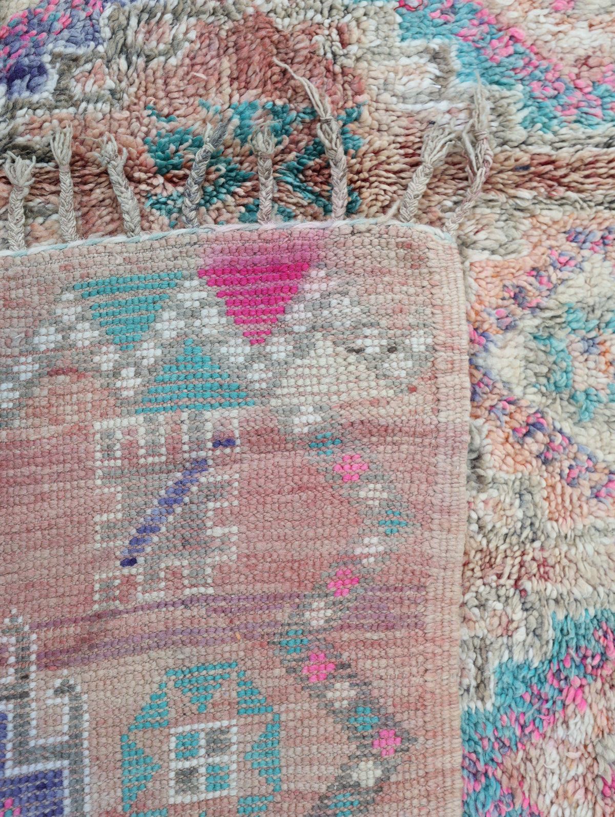 Ayyur Vintage Moroccan Rug 6'4" x 11'2"