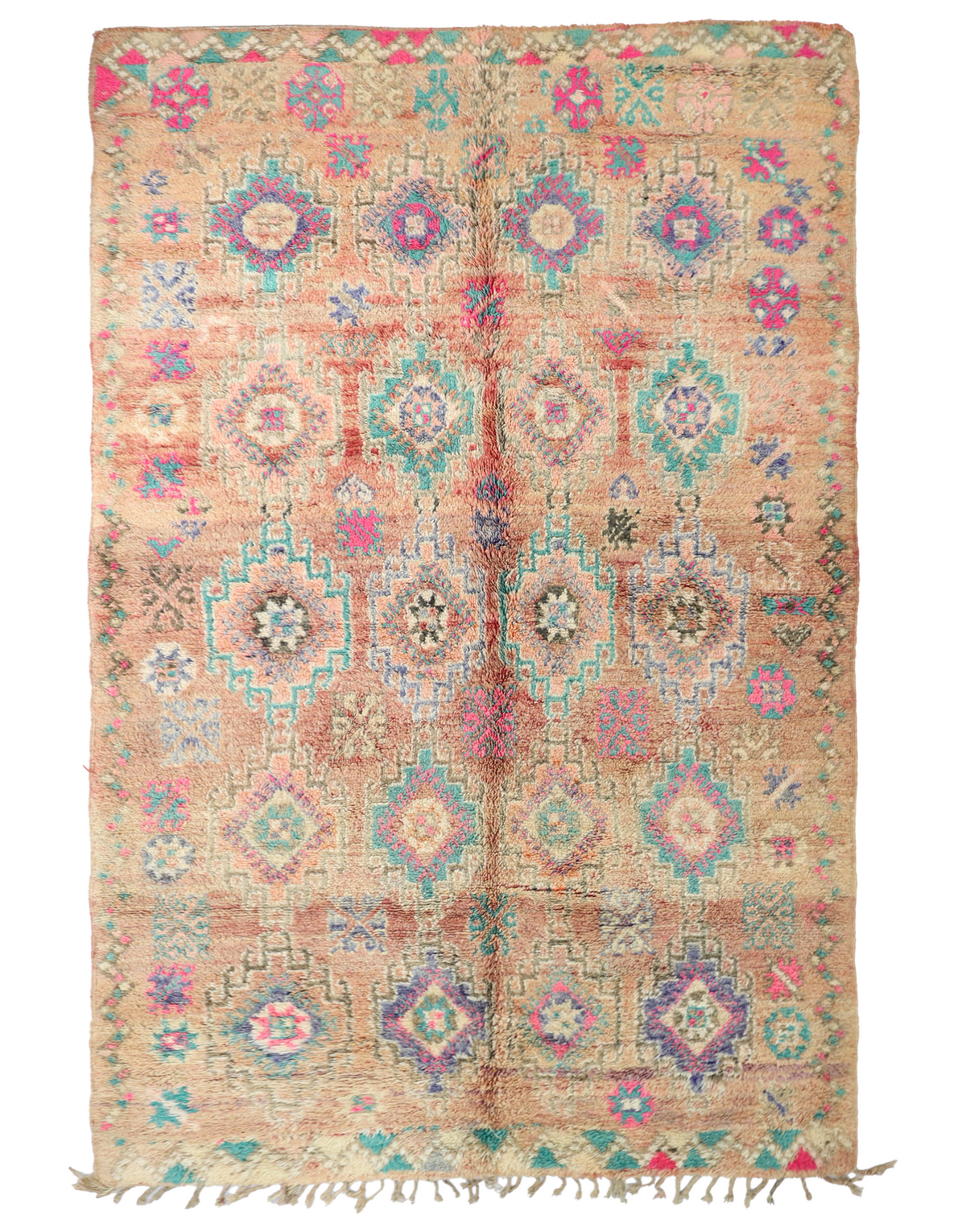 Ayyur Vintage Moroccan Rug 6'4" x 11'2"