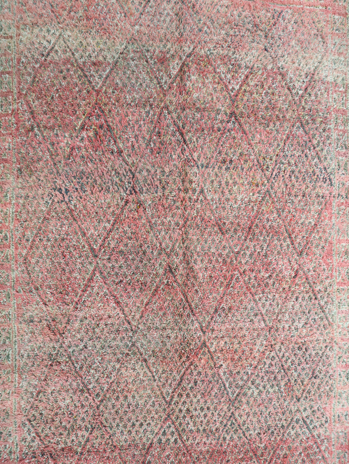 Afalkay Vintage Moroccan Rug 6'9" x 10'7"