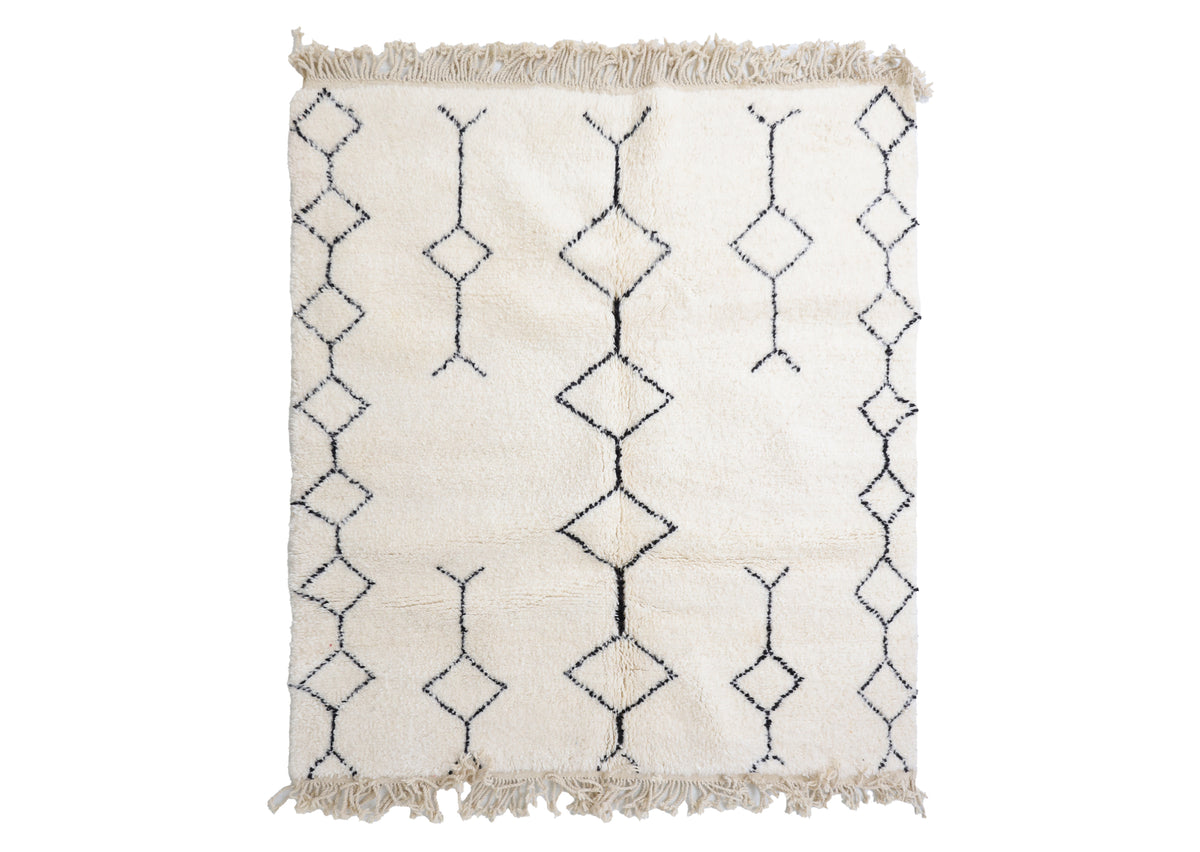 Tanirt Beni Ourain Rug - Custom Size