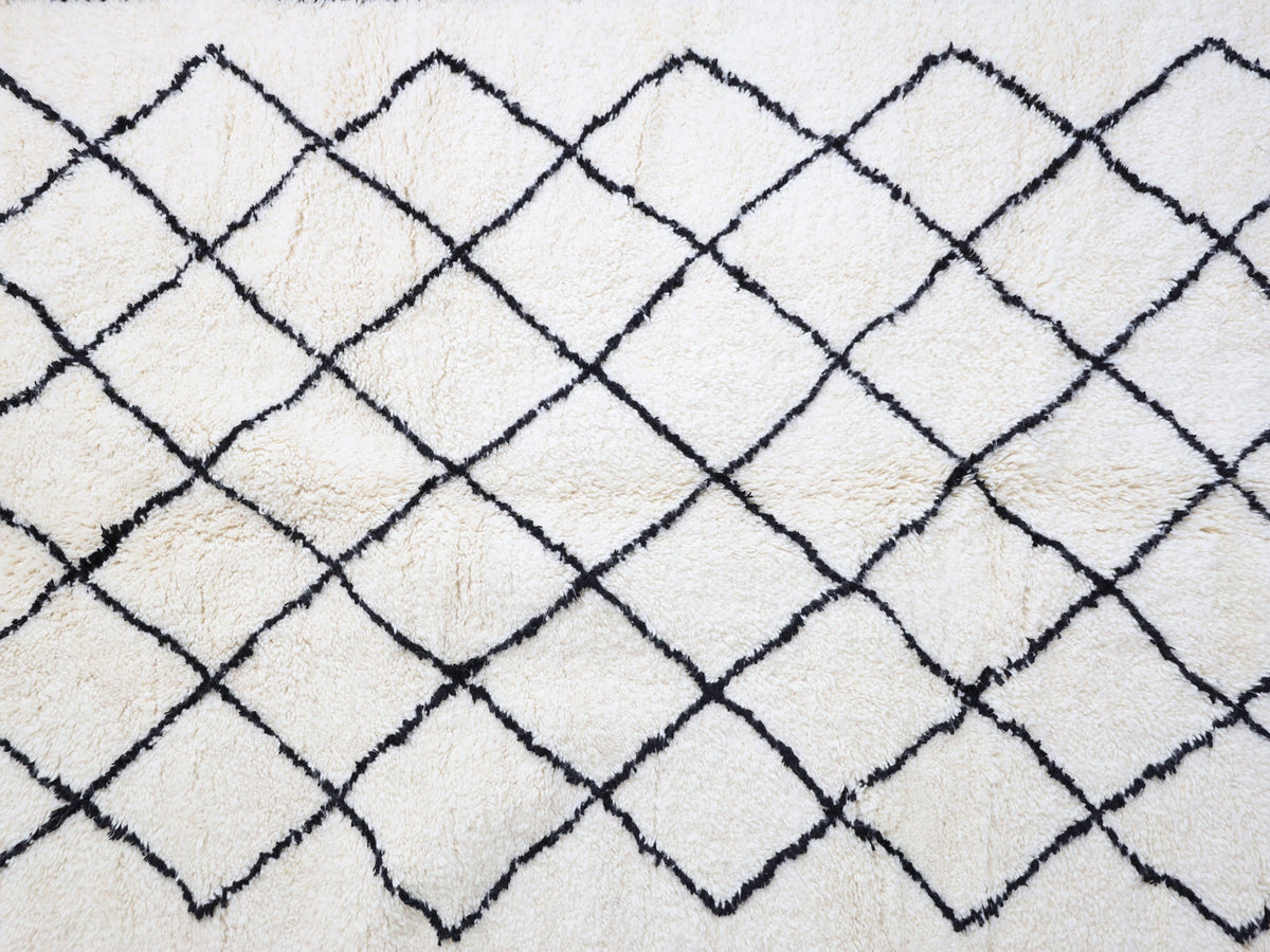 Bbiya Beni Ourain Rug - Custom Size