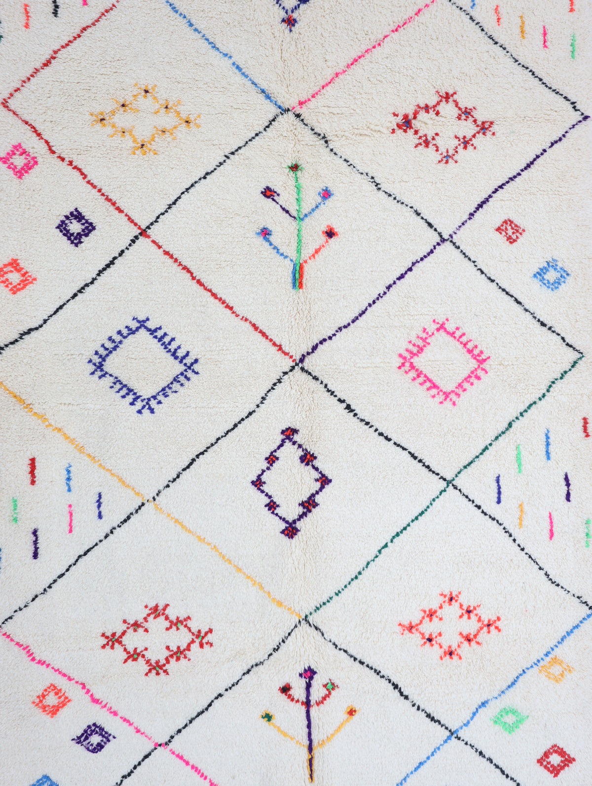 Tisnelt Beni Ourain Rug 5'5" x 8'8"