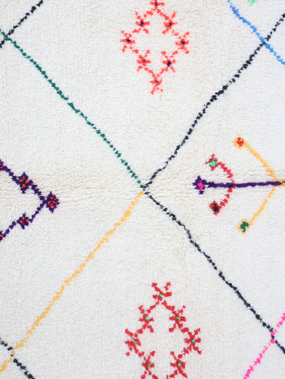 Tisnelt Beni Ourain Rug 5'5" x 8'8"
