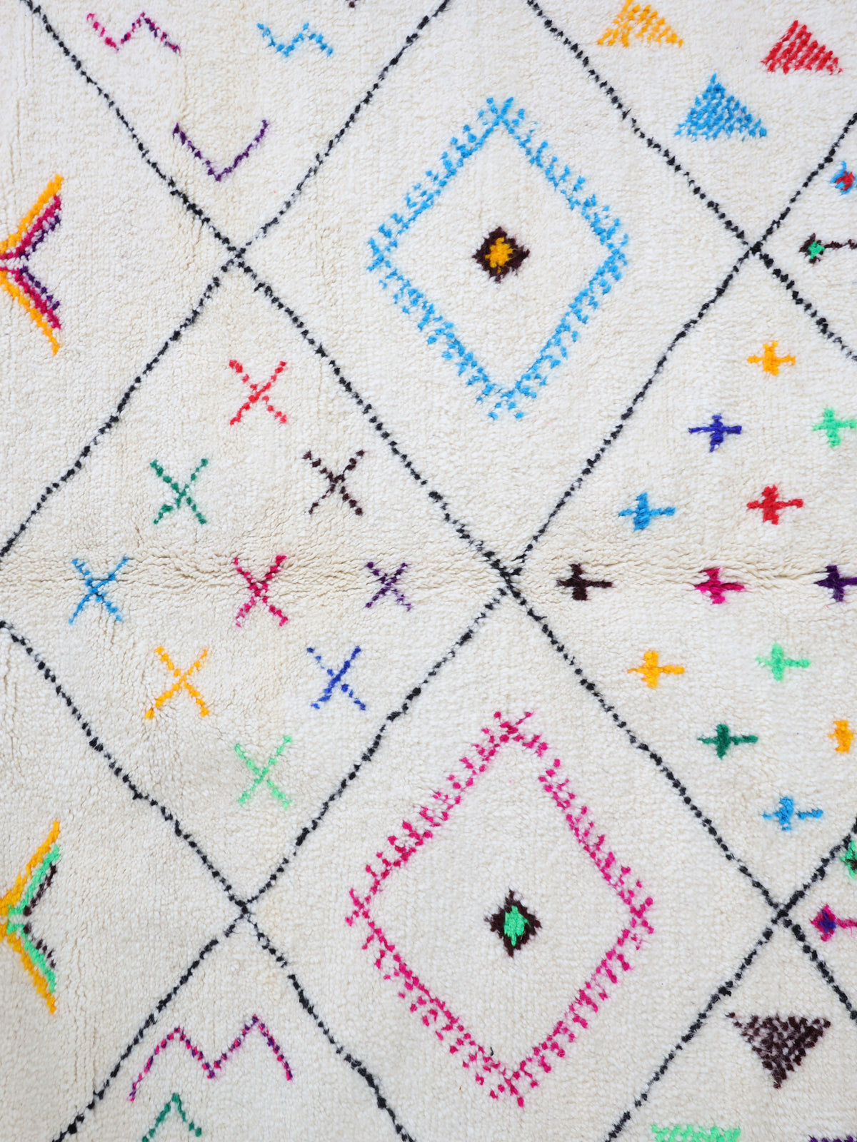 Tanir Beni Ourain Rug  5'8" x 8'9"
