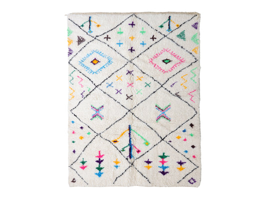 Atman Beni Ourain Rug 4'9" x 6'5"