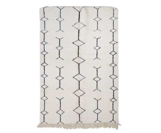 Lunja Beni Ourain Rug 4'9" x 7'4"