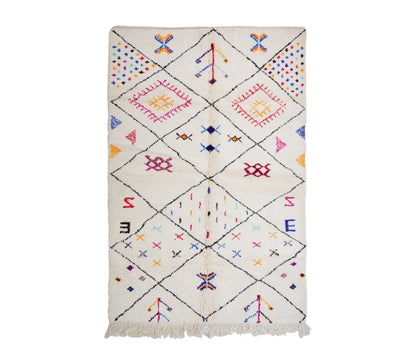 Meddur  Beni Ourain Rug - Custom Size