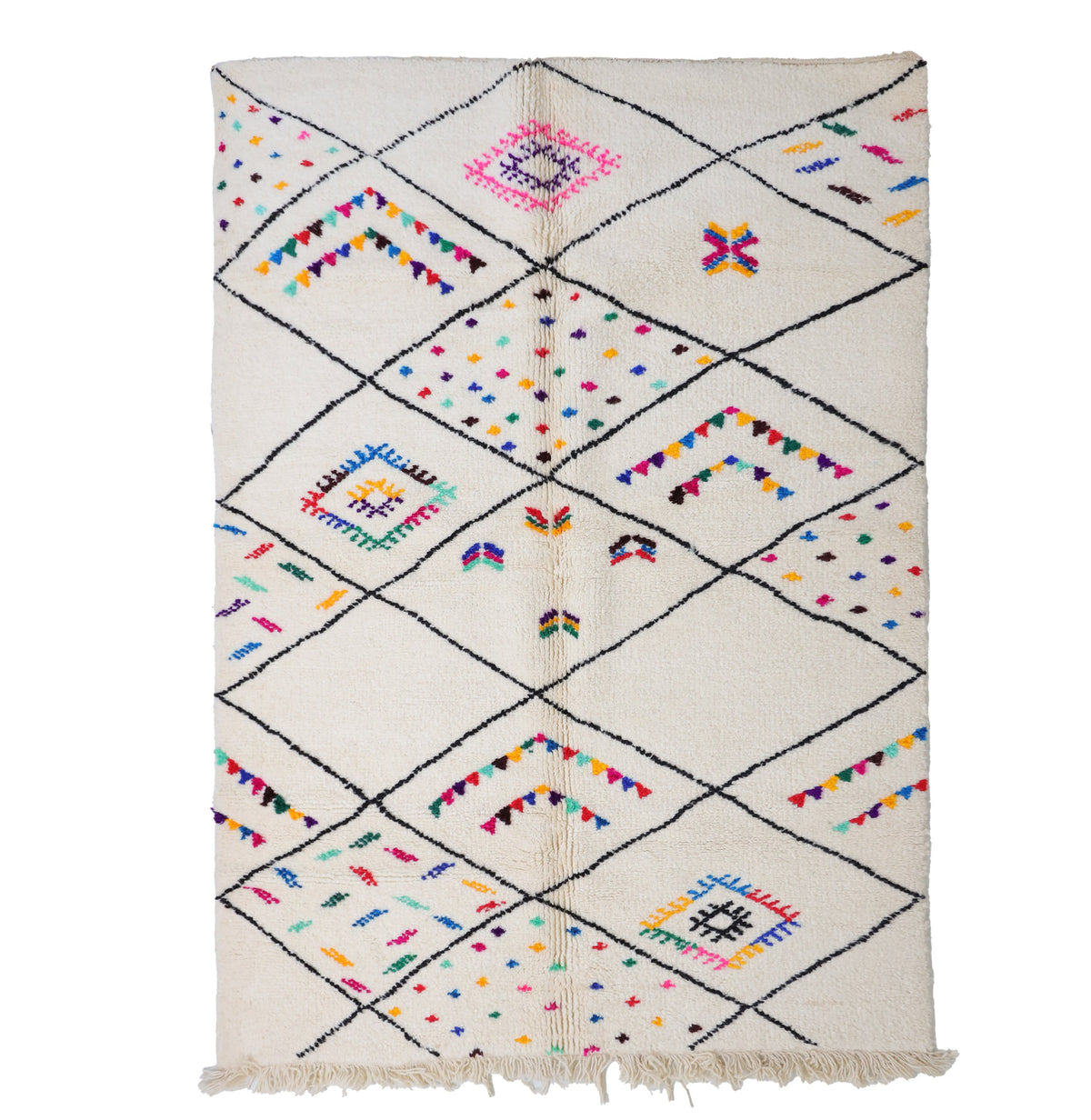 Mizran Beni Ourain Rug 5'5" x 7'6"
