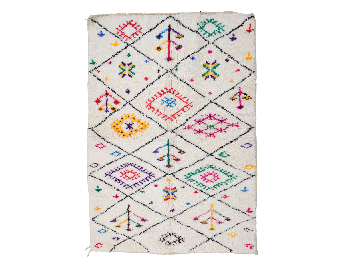 Baya Beni Ourain Rug - Custom Size