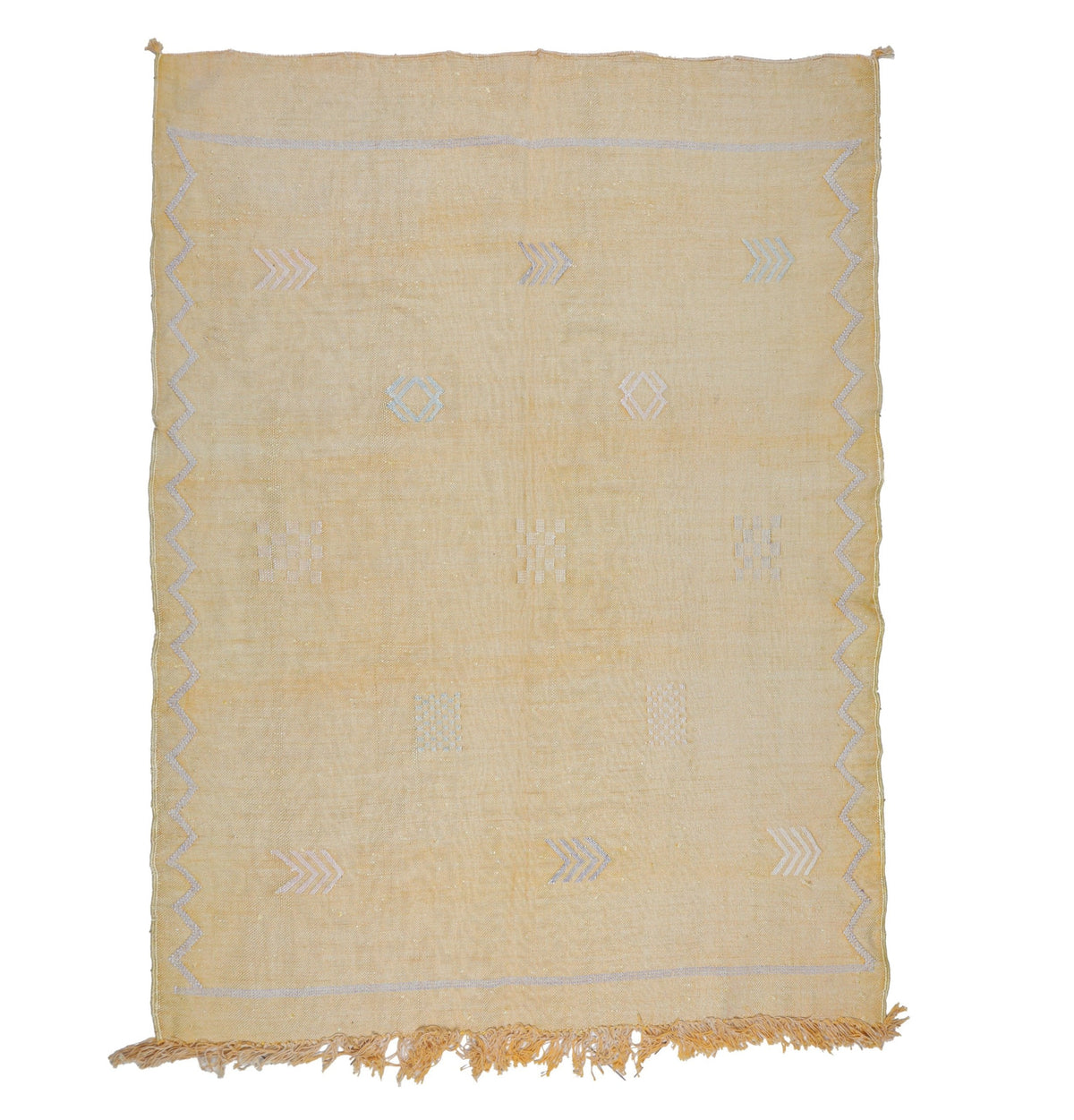 Sekina Cactus Silk Rug 3'3" X 4'7"