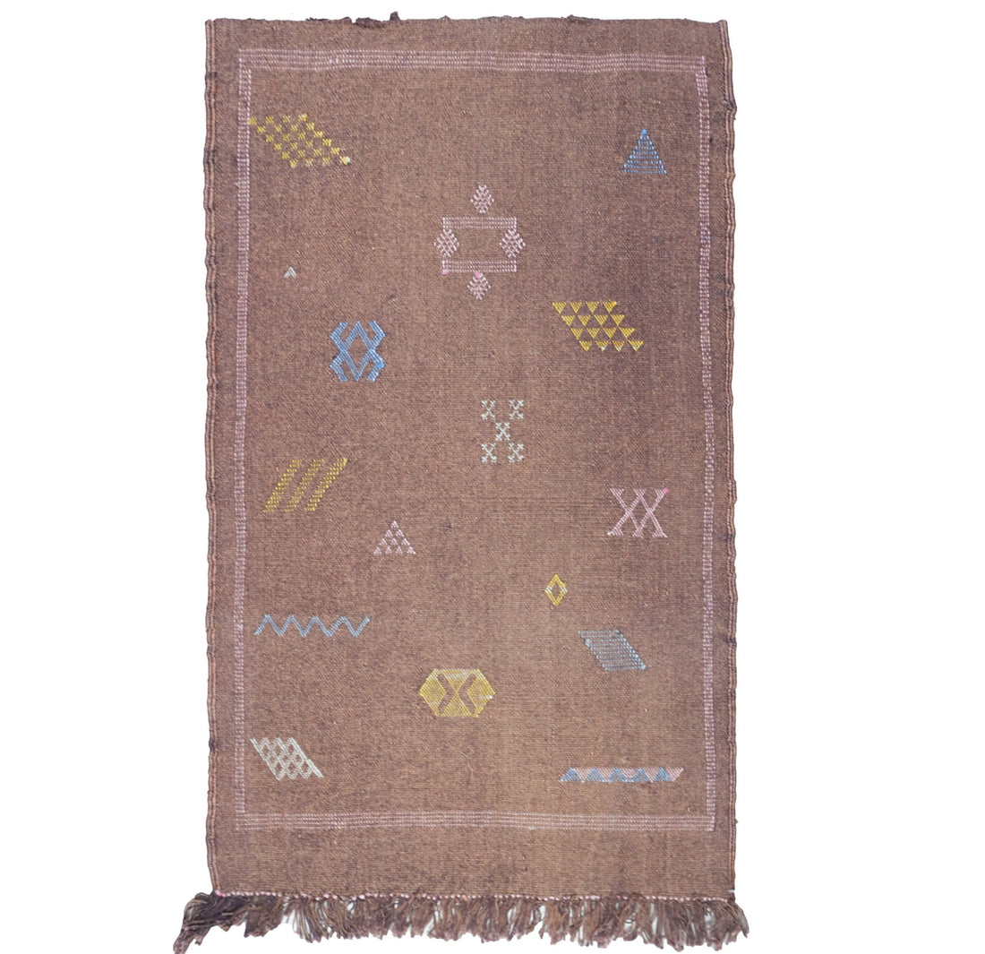 Meqqran Cactus Silk Rug 1'6" X 2'9"
