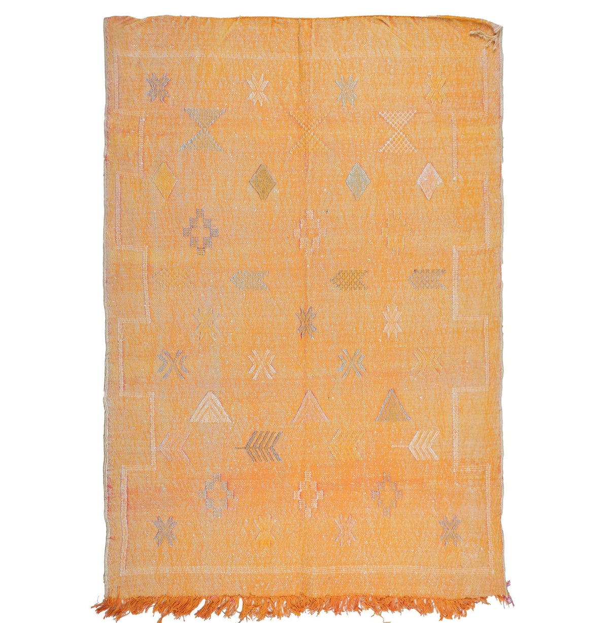Talal Cactus Silk Rug 3'5" X 4'5"