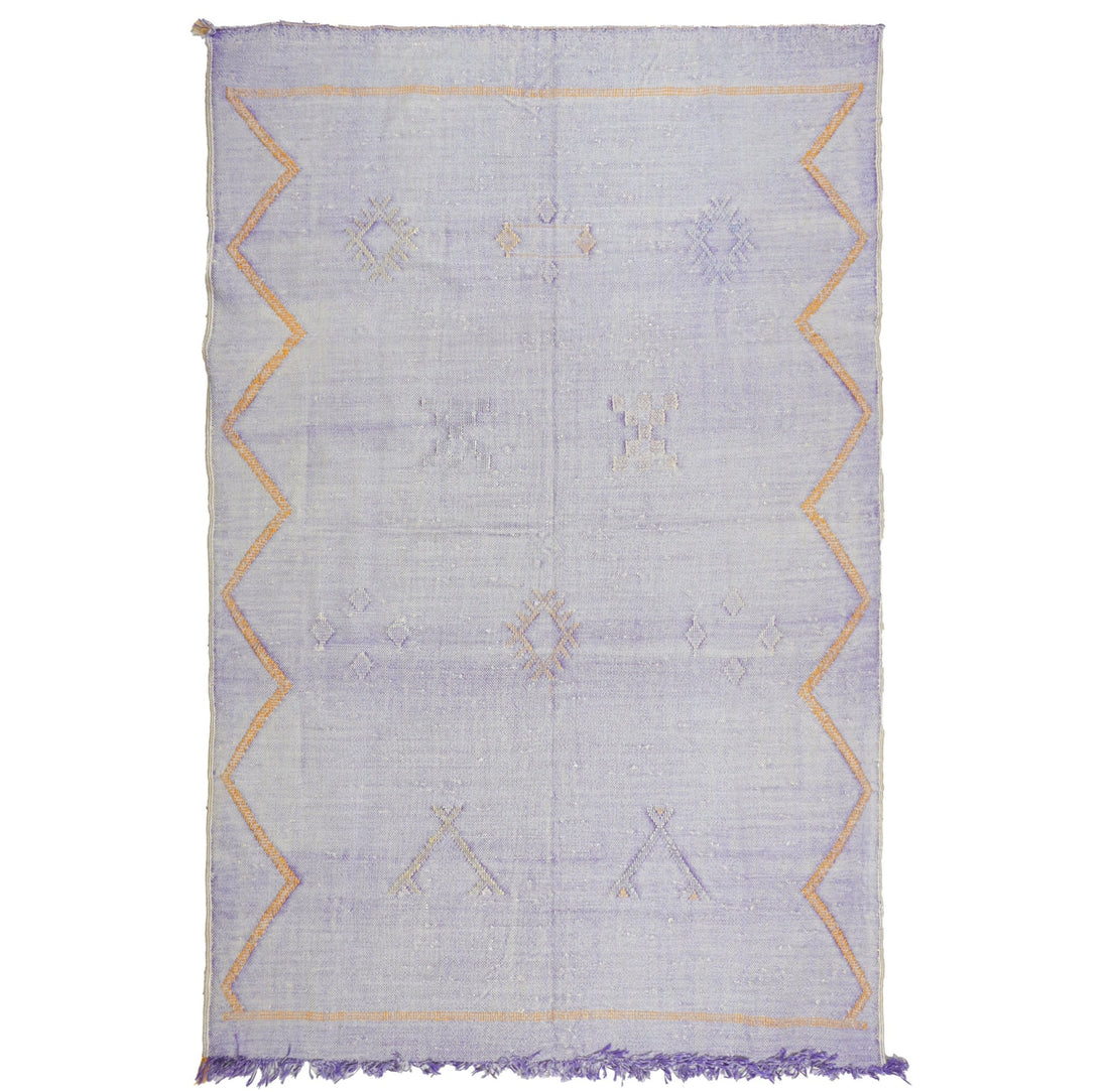 Aylan Cactus Silk Rug 3'2" X 4'8"