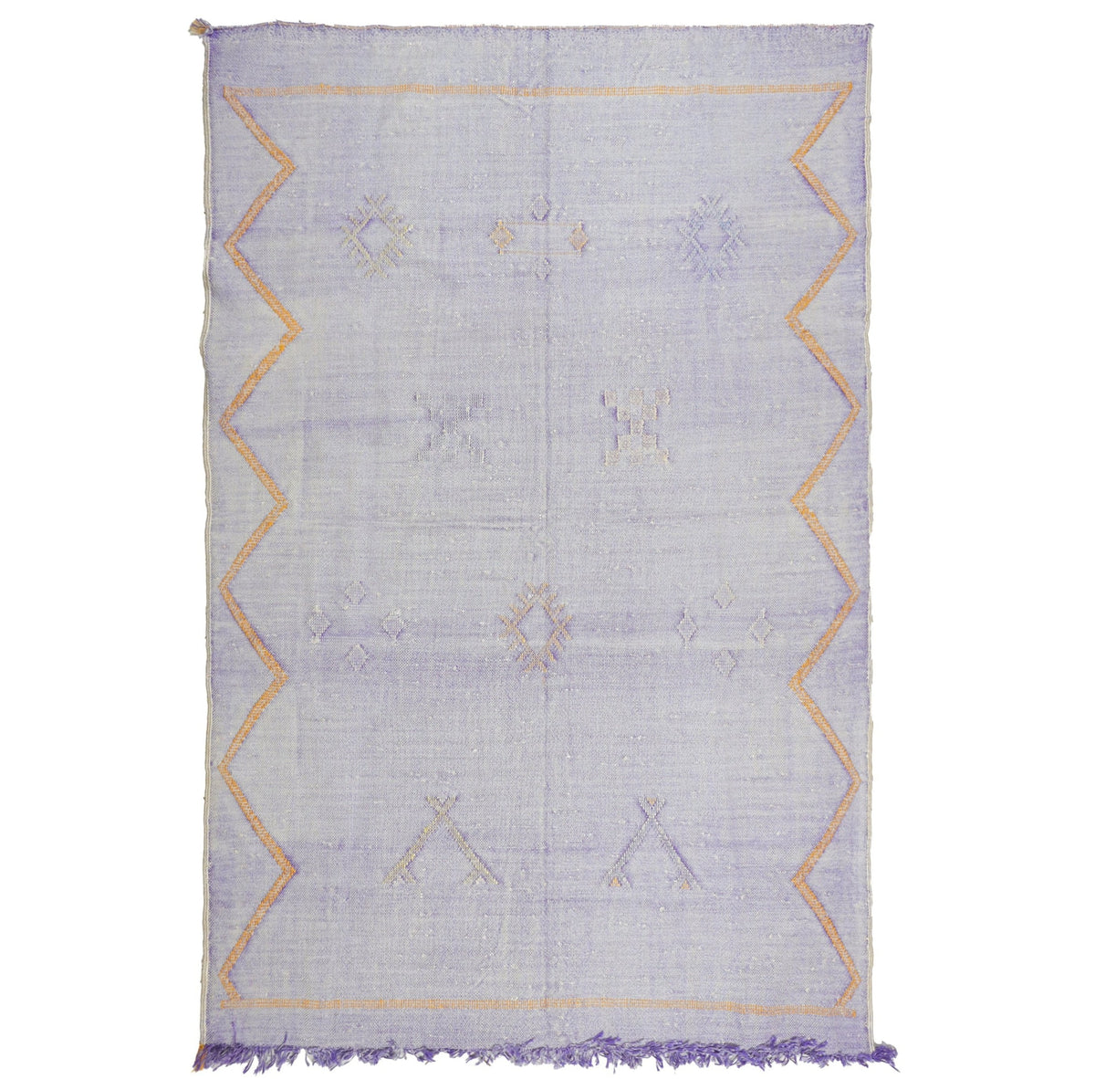 Aylan Cactus Silk Rug 3'2" X 4'8"