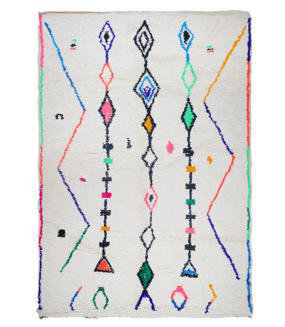 Mizhar Moroccan Rug 5'5" x 8'2"