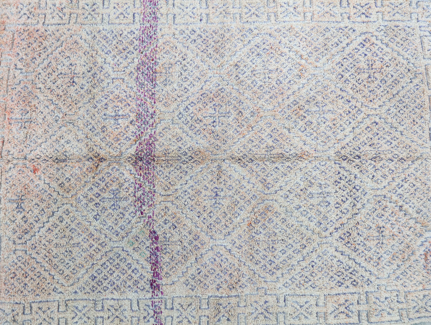 Zarif Vintage Moroccan Rug  6'7" x 9'6"
