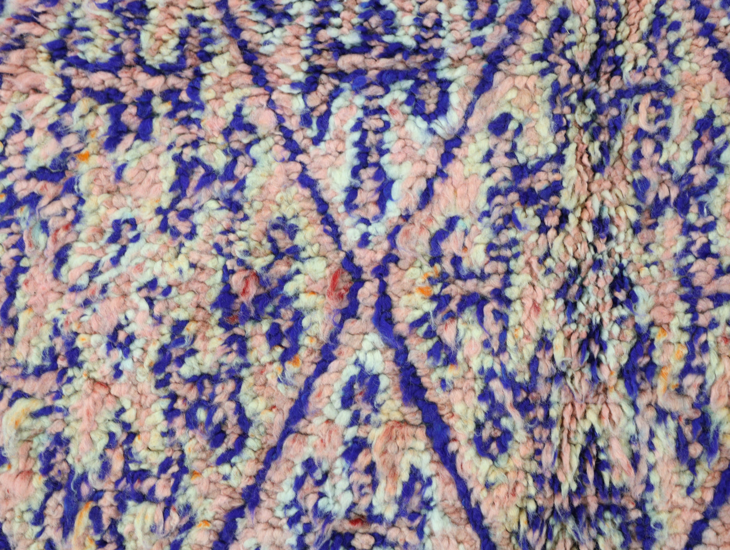 Azaghar Vintage Moroccan Rug  6'9" x 9'4"