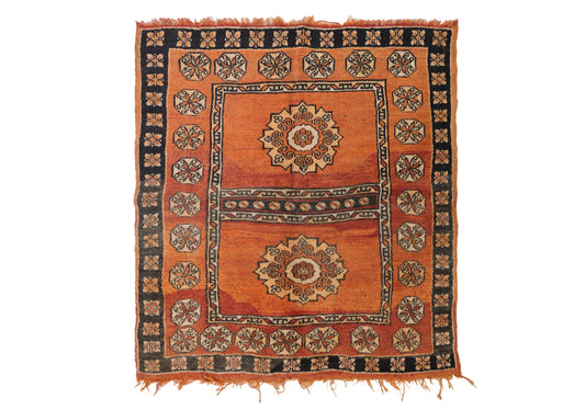 Agouni Vintage Moroccan Rug 4'8" x 4'9"