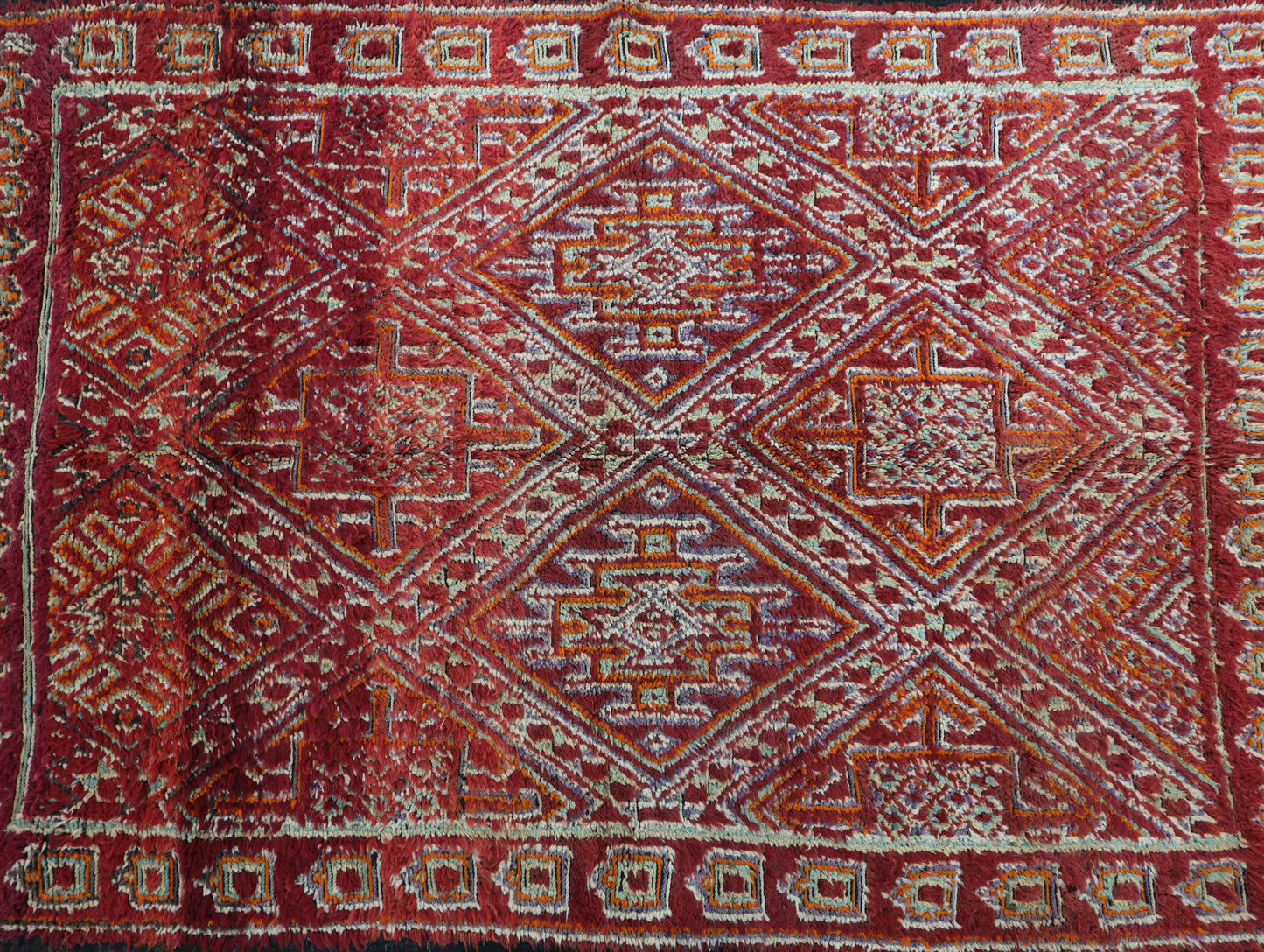 Mazara Vintage Moroccan Rug 6'4" x 9'4"