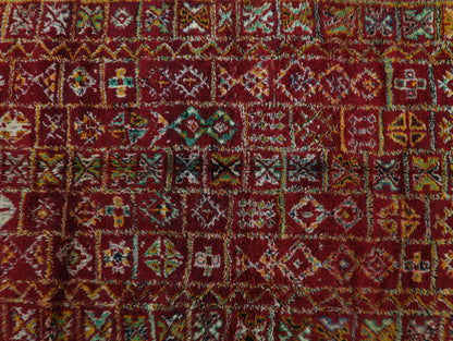 Agzoul Vintage Vintage Moroccan Rug 6'6" x 10'5"