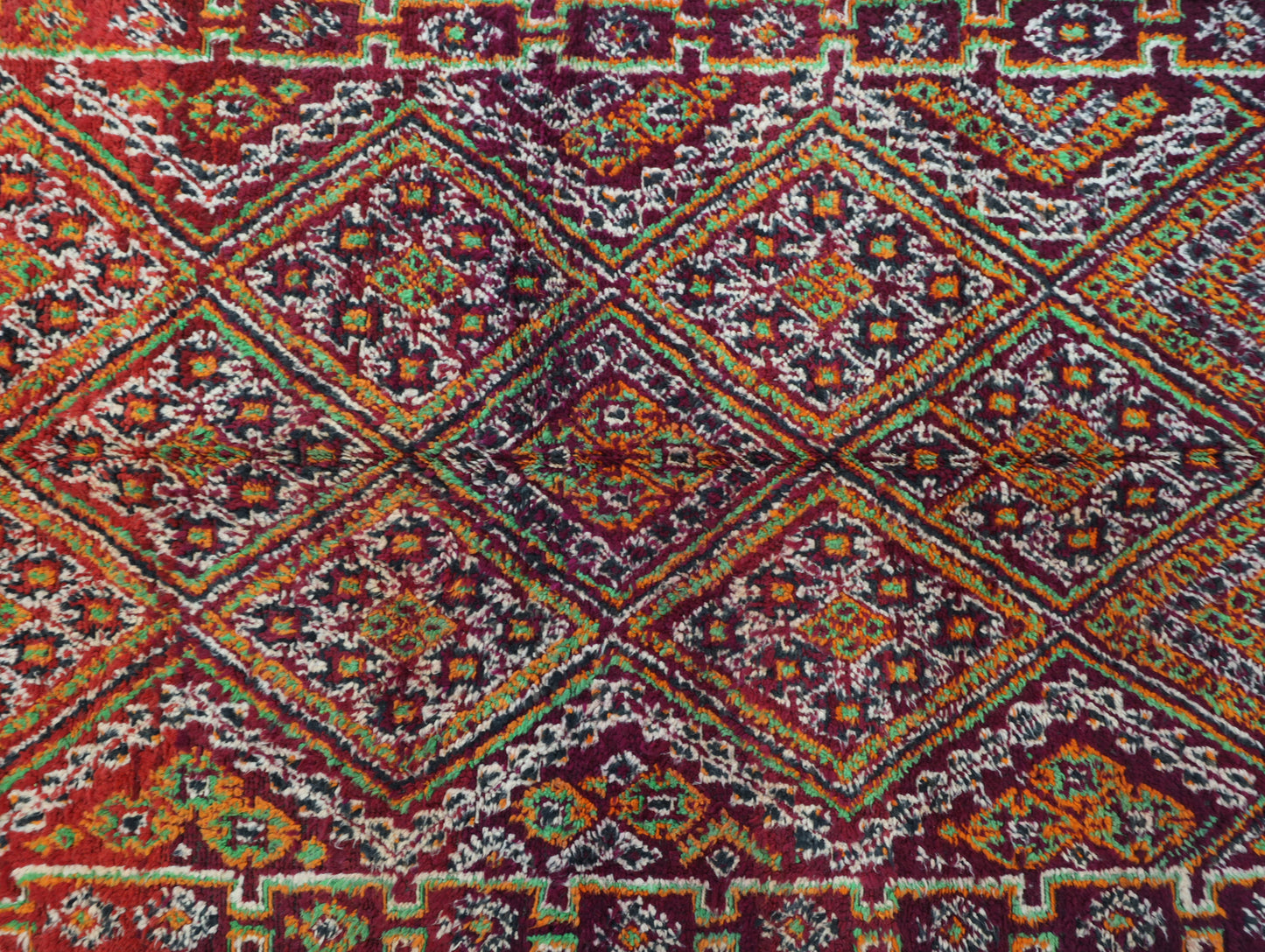Azimdar Vintage Moroccan Rug 6'2" x 10'6"