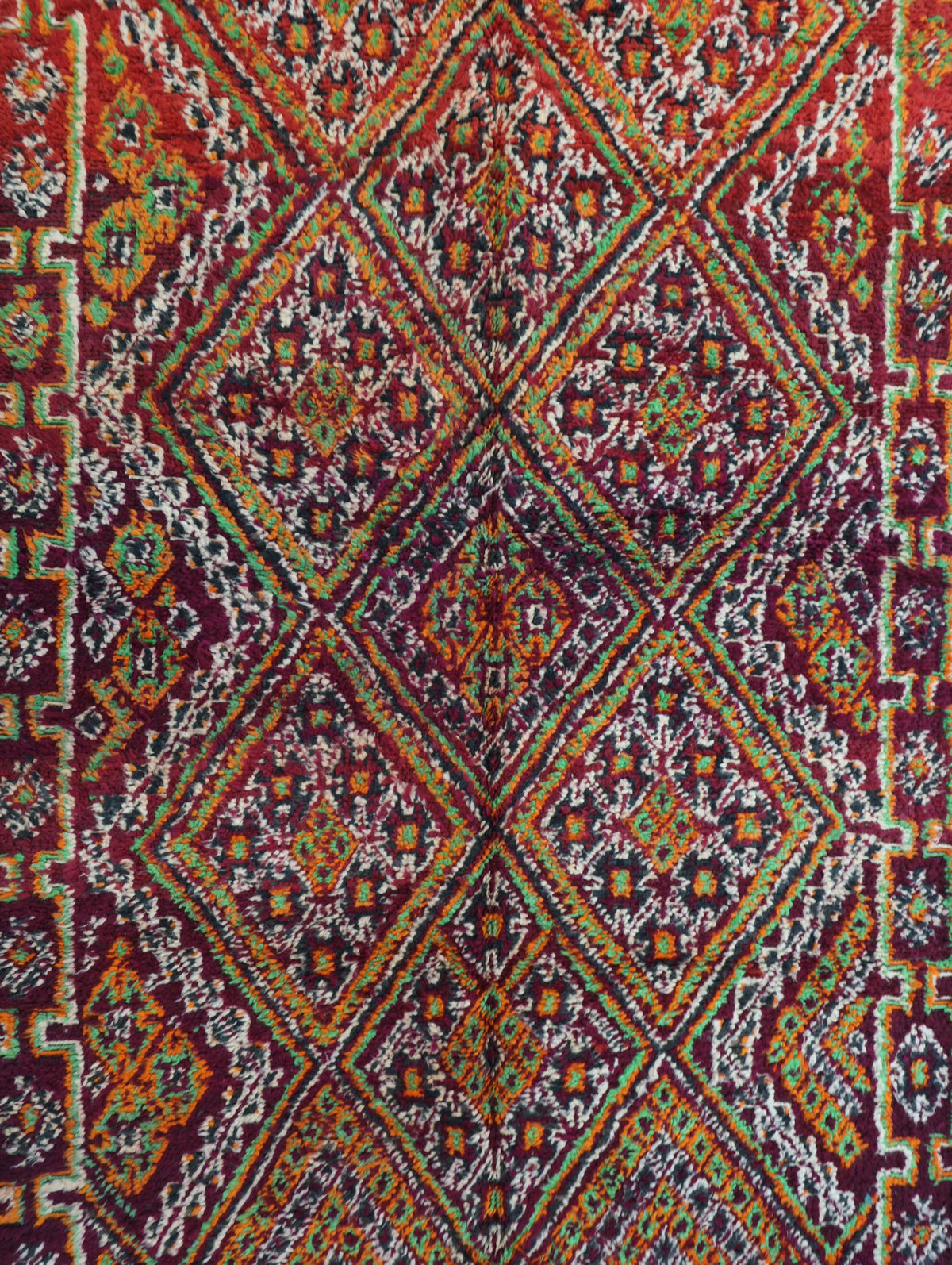 Azimdar Vintage Moroccan Rug 6'2" x 10'6"