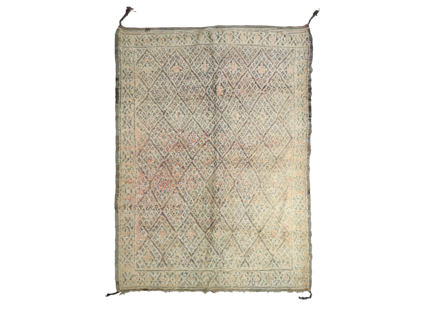 Imdoukal Vintage Moroccan Rug 6'7" x11'0"