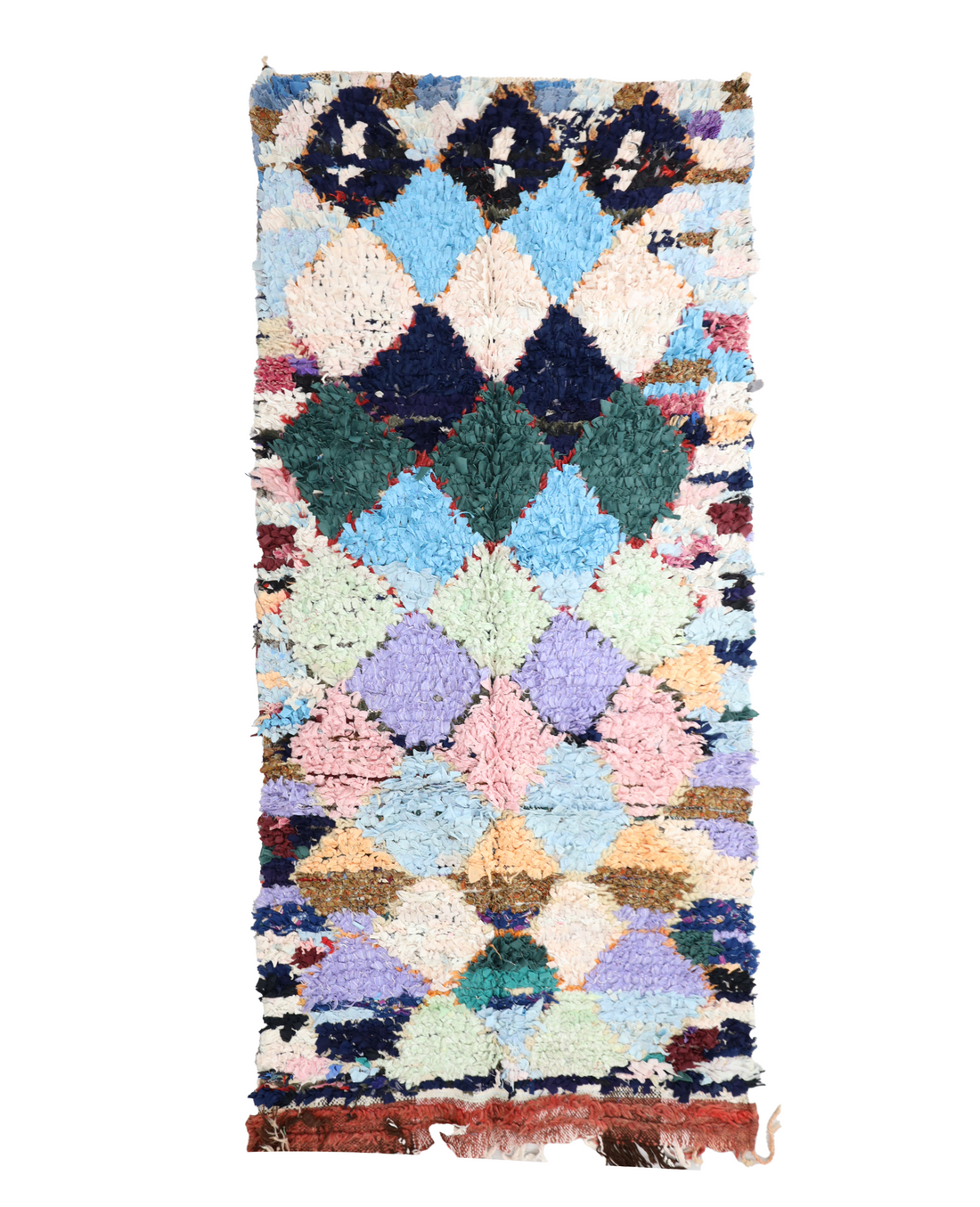 Ayyur Boucherouite Rug 3'3" x 7'9"