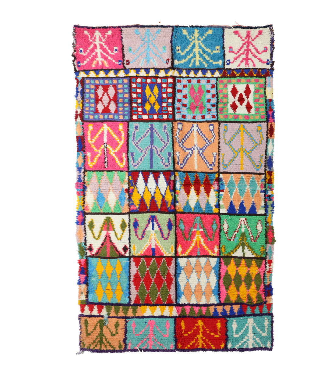 Cylia Boucherouite Rug 4'8" x 8'4"