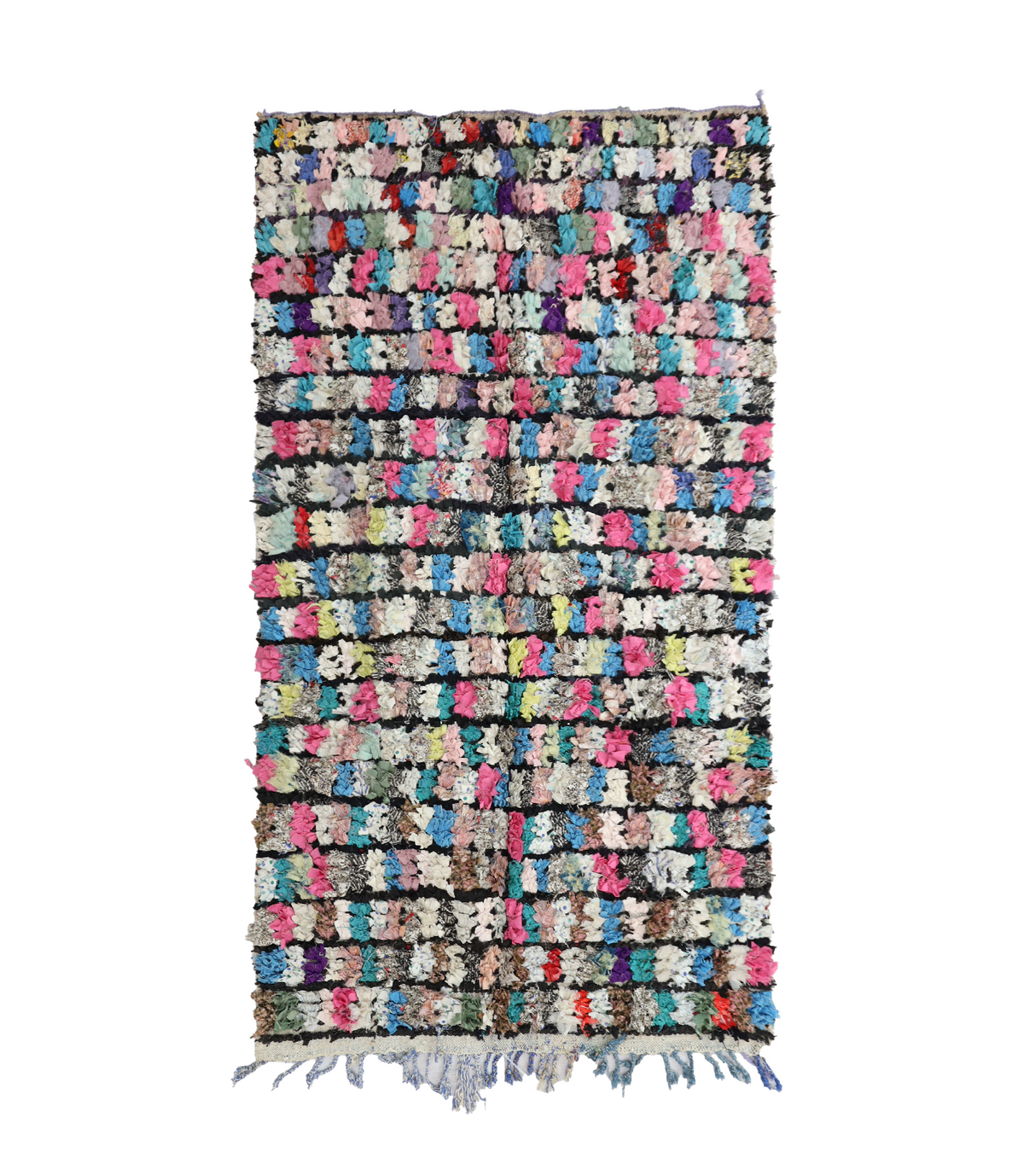 Tinhinan Boucherouite Rug 3'7" x 7'1"