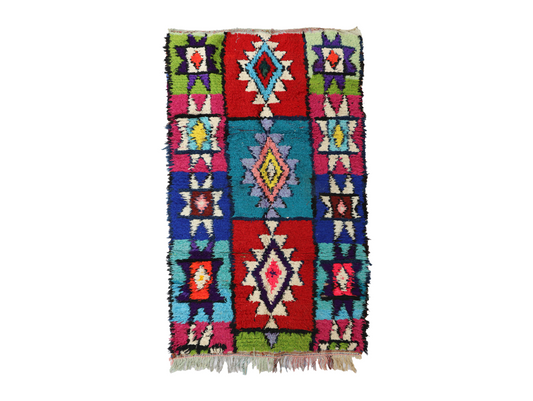 Abba Moroccan Rug 3'3" x 6'2"