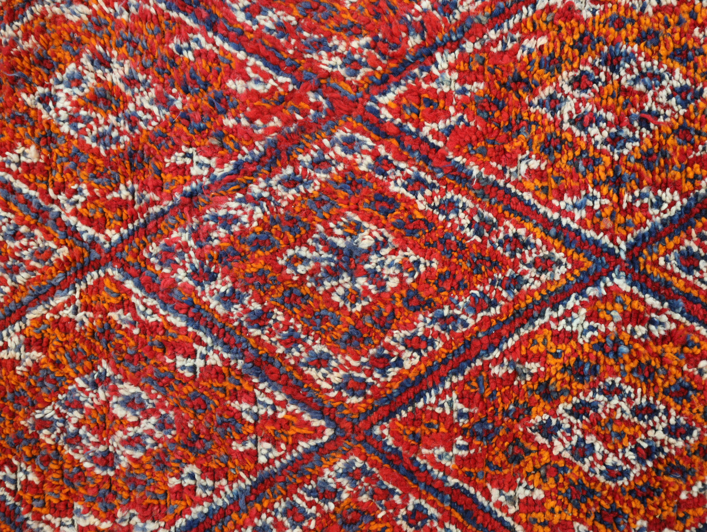 Ameghnas Vintage Moroccan Rug 6'9" x 11'2"