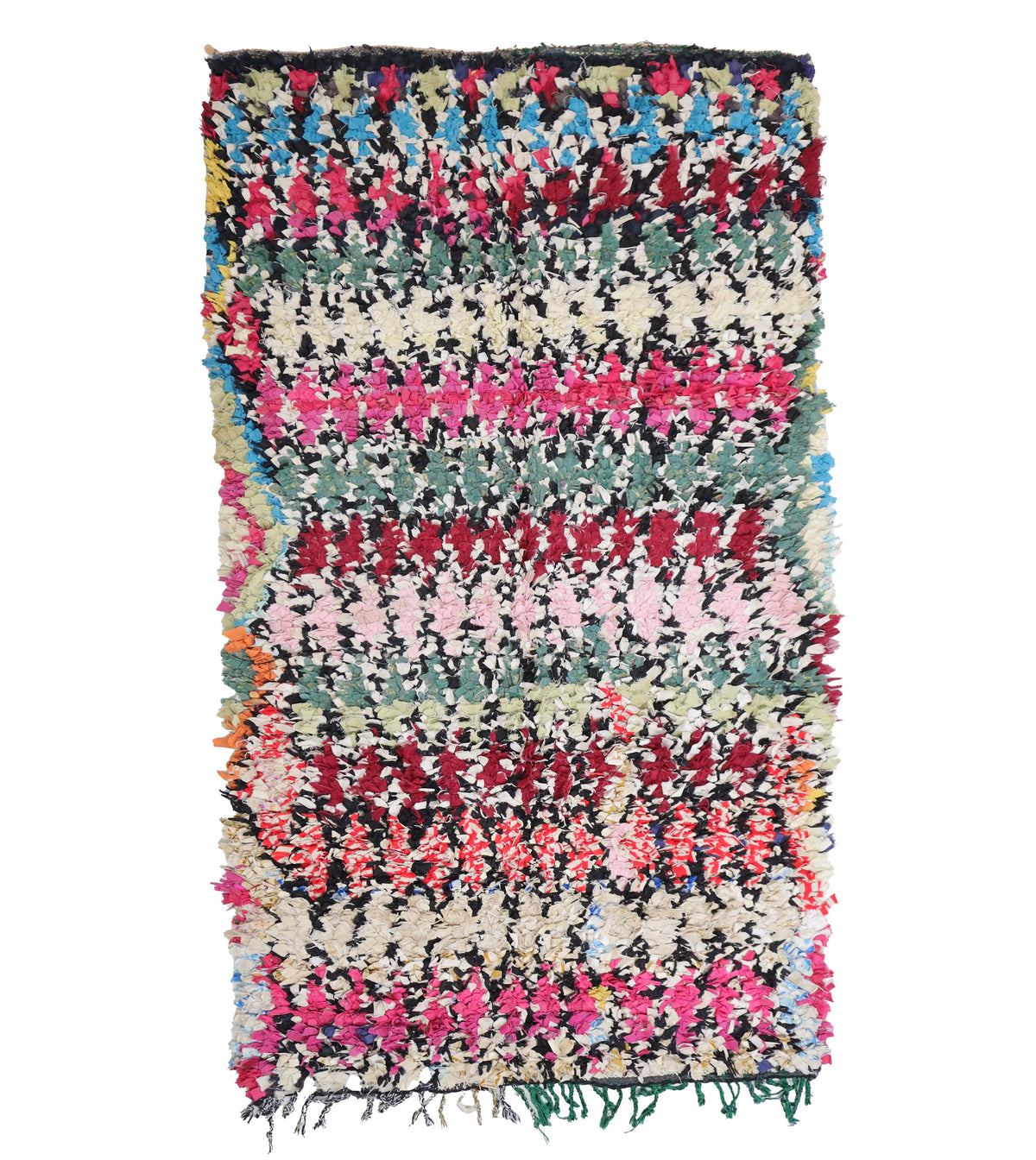 Safiyya Boucherouite Rug 3'3" x 7'0"