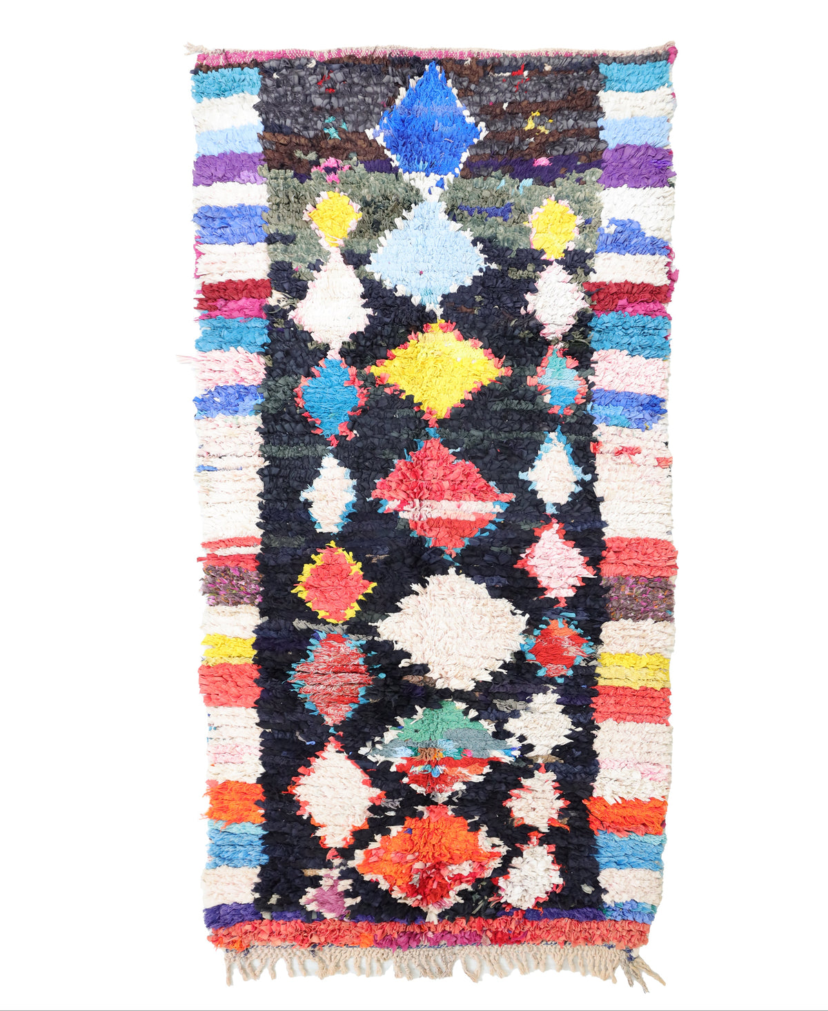 Batuca Boucherouite Rug 3'4" x 7'7"